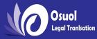 Osuol Legal Translation