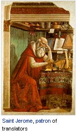 Saint Jerome, patron of translators